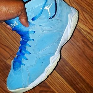 Authentic Light  Blue Jordan 7